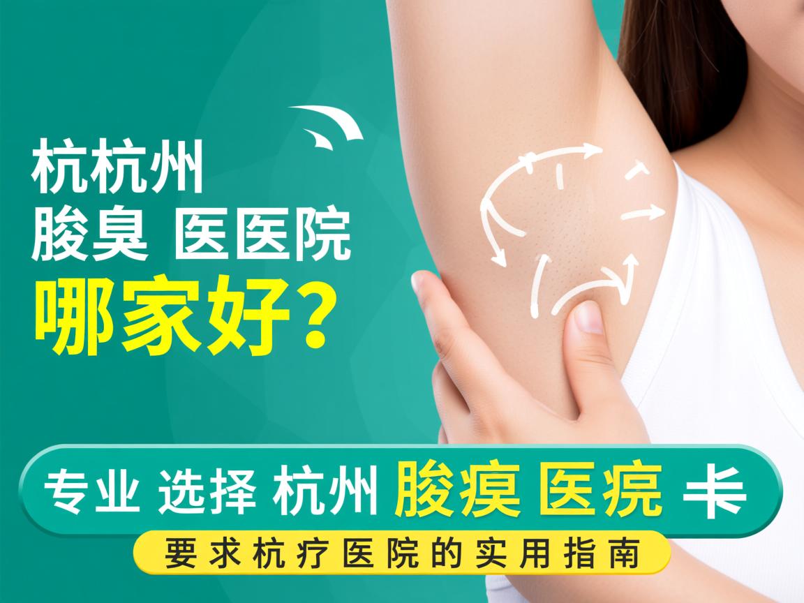 杭州腋臭医院哪家好?专业选择杭州腋臭医院的实用指南 杭州腋臭医院哪家好?专业选择杭州腋臭医院的实用指南