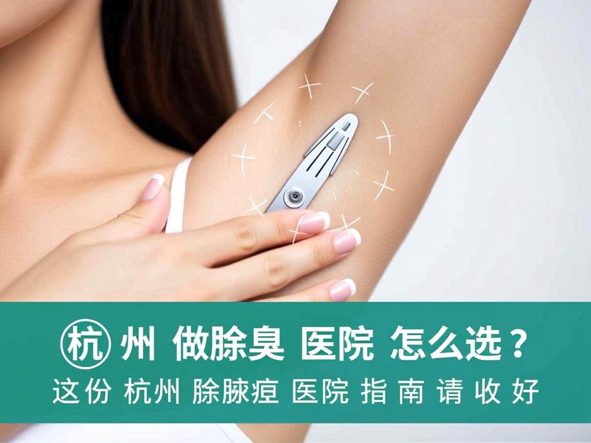 杭州做除腋臭医院怎么选?这份杭州除腋臭医院指南请收好 杭州做除腋臭医院怎么选?这份杭州除腋臭医院指南请收好
