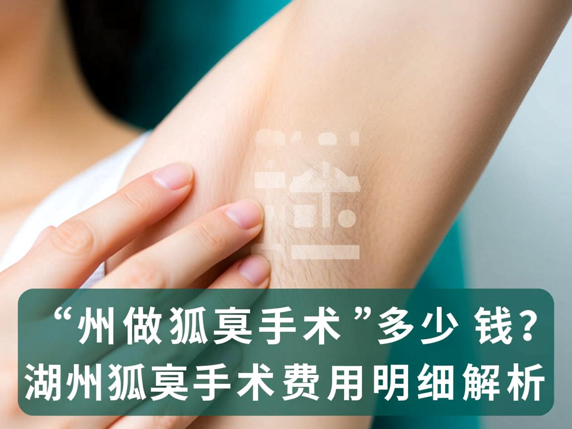 在湖州做狐臭手术多少钱?湖州狐臭手术费用明细解析 在湖州做狐臭手术多少钱?湖州狐臭手术费用明细解析