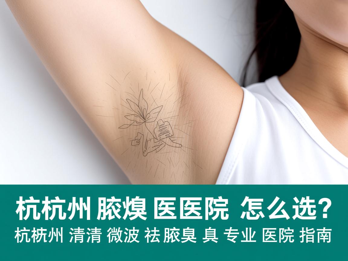 杭州腋臭医院怎么选?杭州清新微波祛腋臭专业医院指南 杭州腋臭医院怎么选?杭州清新微波祛腋臭专业医院指南