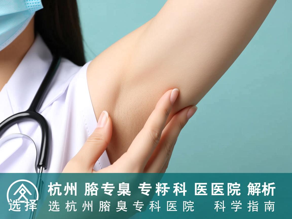 杭州腋臭专科医院解析,选择杭州腋臭专科医院的科学指南 杭州腋臭专科医院解析,选择杭州腋臭专科医院的科学指南