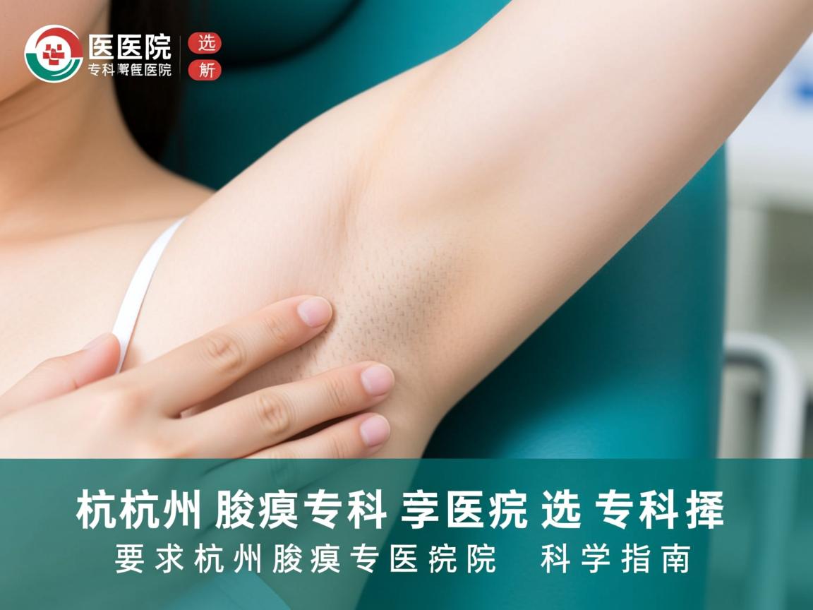 杭州腋臭专科医院解析,选择杭州腋臭专科医院的科学指南 杭州腋臭专科医院解析,选择杭州腋臭专科医院的科学指南