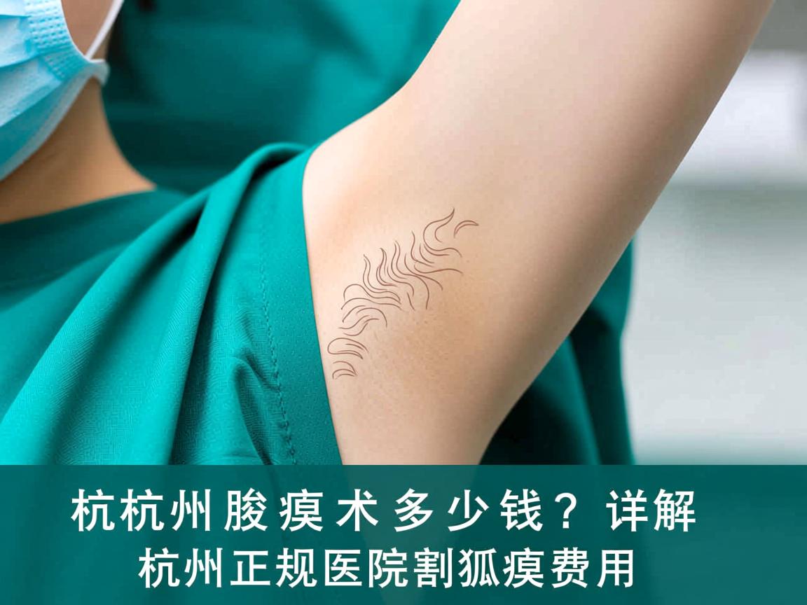 杭州腋臭手术多少钱?详解杭州正规医院割狐臭费用 杭州腋臭手术多少钱?详解杭州正规医院割狐臭费用