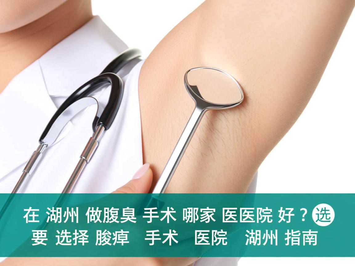 在湖州做腋臭手术哪家医院好?选择腋臭手术医院的湖州指南 在湖州做腋臭手术哪家医院好?选择腋臭手术医院的湖州指南