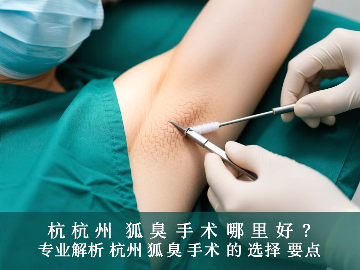 杭州狐臭手术哪里好?专业解析杭州狐臭手术的选择要点 杭州狐臭手术哪里好?专业解析杭州狐臭手术的选择要点