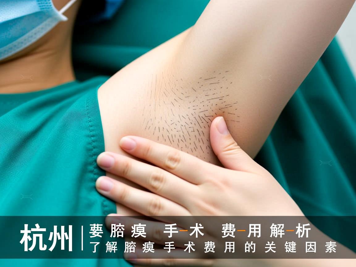 杭州腋臭手术费用解析,了解腋臭手术费用的关键因素 杭州腋臭手术费用解析,了解腋臭手术费用的关键因素