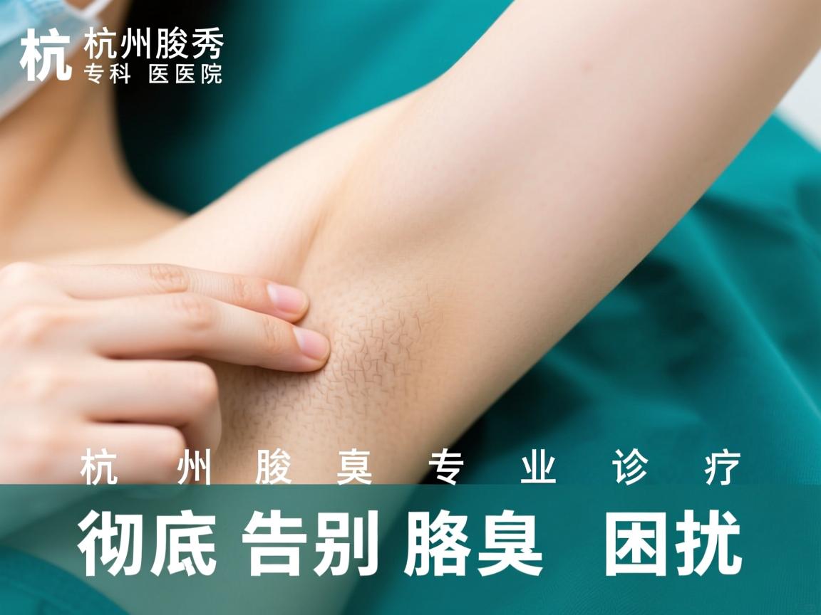杭州腋秀腋臭专科医院,专业诊疗,彻底告别腋臭困扰 杭州腋秀腋臭专科医院,专业诊疗,彻底告别腋臭困扰