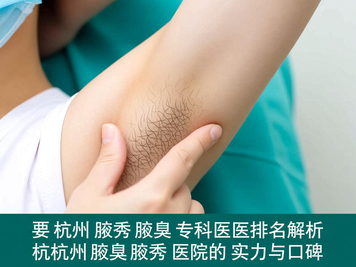 杭州腋秀腋臭专科医院排名解析,杭州腋臭腋秀医院的实力与口碑 杭州腋秀腋臭专科医院排名解析,杭州腋臭腋秀医院的实力与口碑