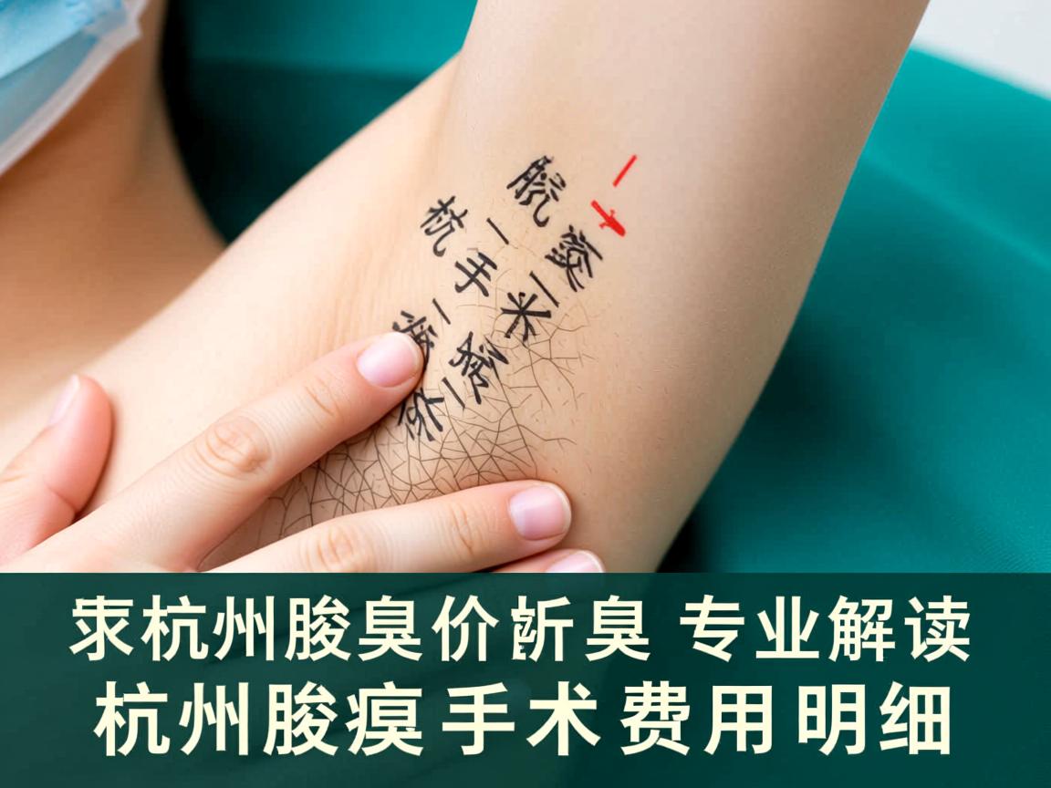 杭州腋臭手术价格解析,专业解读杭州腋臭手术费用明细 杭州腋臭手术价格解析,专业解读杭州腋臭手术费用明细