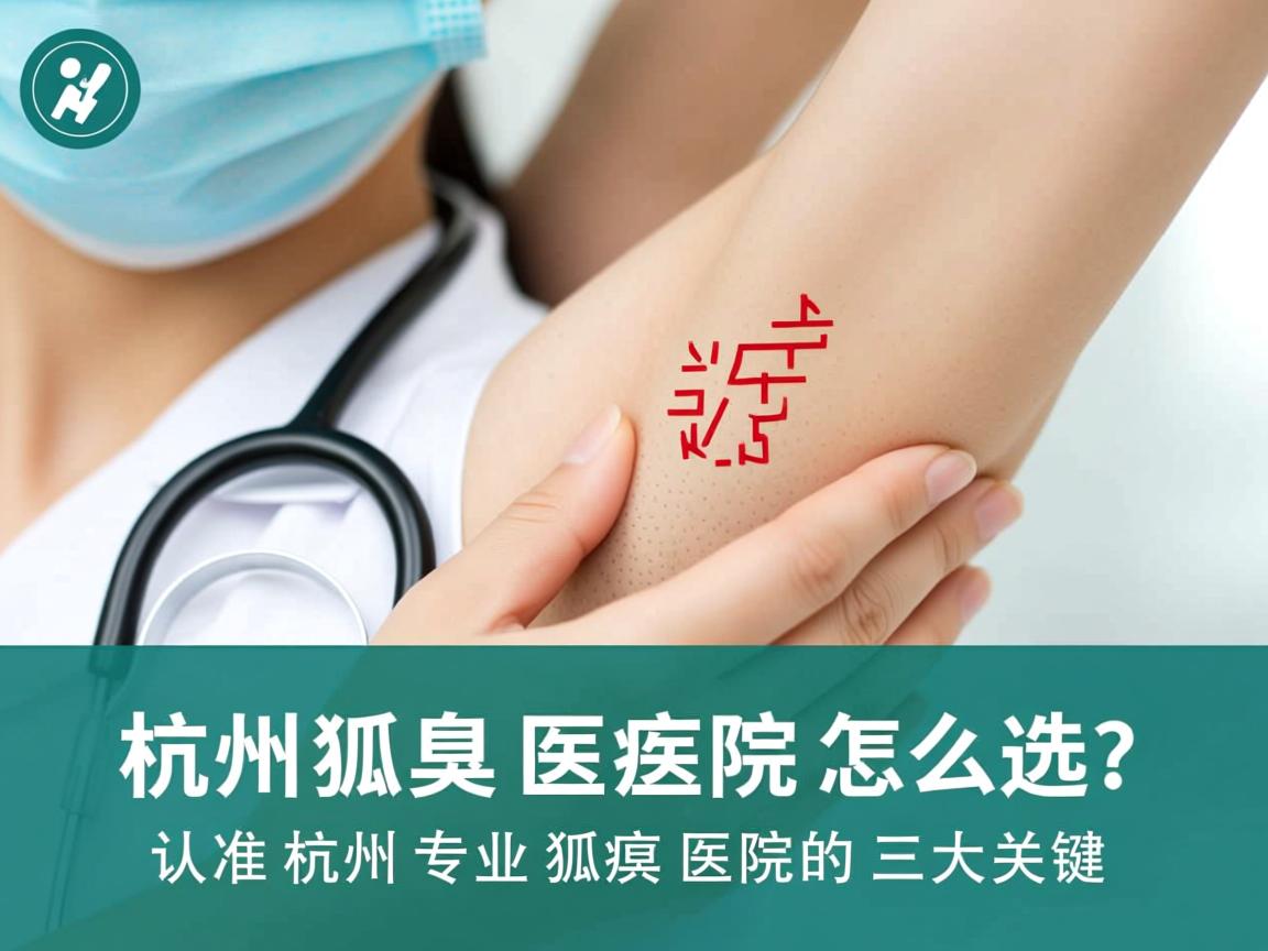 杭州狐臭医院怎么选?认准杭州专业狐臭医院的三大关键 杭州狐臭医院怎么选?认准杭州专业狐臭医院的三大关键