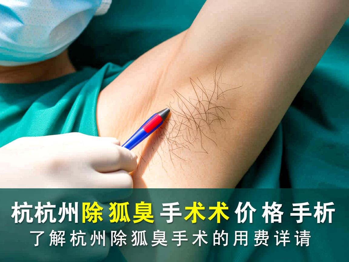 杭州除狐臭手术价格解析,了解杭州除狐臭手术的费用详情 杭州除狐臭手术价格解析,了解杭州除狐臭手术的费用详情