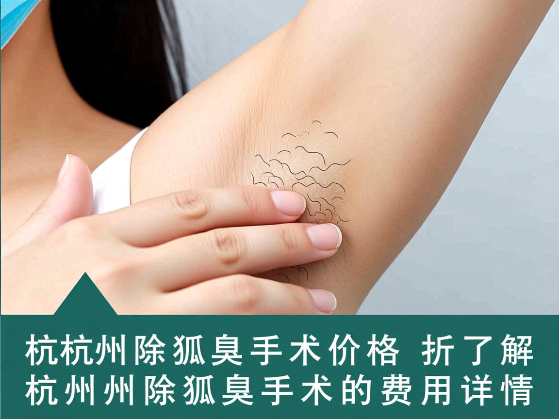 杭州除狐臭手术价格解析,了解杭州除狐臭手术的费用详情 杭州除狐臭手术价格解析,了解杭州除狐臭手术的费用详情