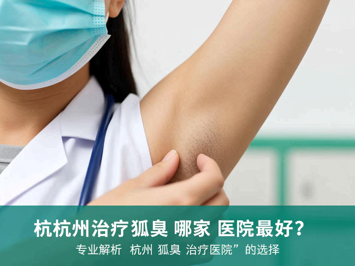 杭州治疗狐臭哪家医院最好?专业解析杭州狐臭治疗医院的选择 杭州治疗狐臭哪家医院最好?专业解析杭州狐臭治疗医院的选择