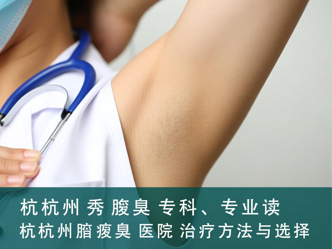 杭州腋秀腋臭专科,专业解读杭州腋臭医院治疗方法与选择 杭州腋秀腋臭专科,专业解读杭州腋臭医院治疗方法与选择