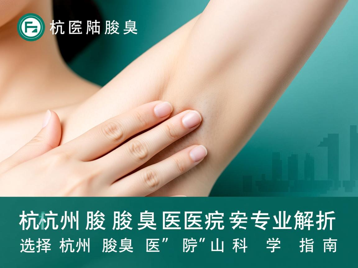 杭州腋臭医院专业解析,选择杭州腋臭医院的科学指南 杭州腋臭医院专业解析,选择杭州腋臭医院的科学指南