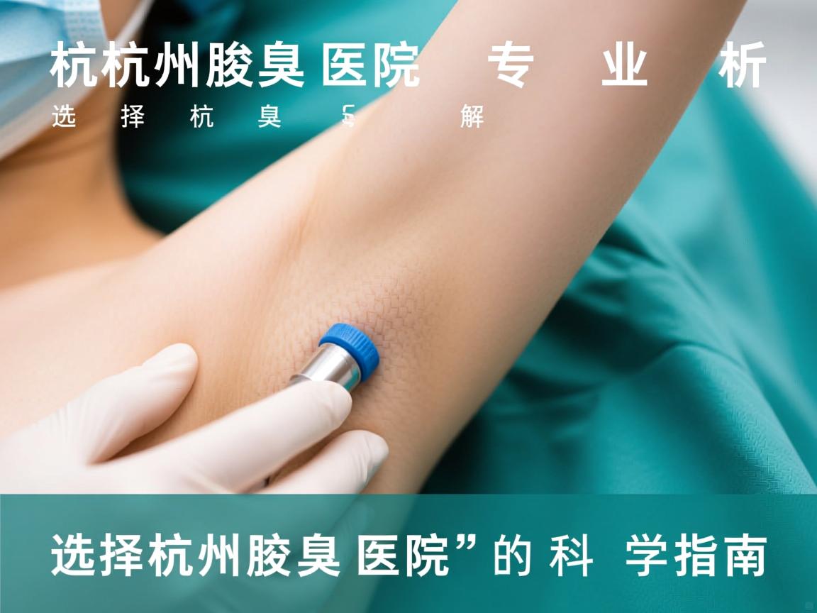 杭州腋臭医院专业解析,选择杭州腋臭医院的科学指南 杭州腋臭医院专业解析,选择杭州腋臭医院的科学指南