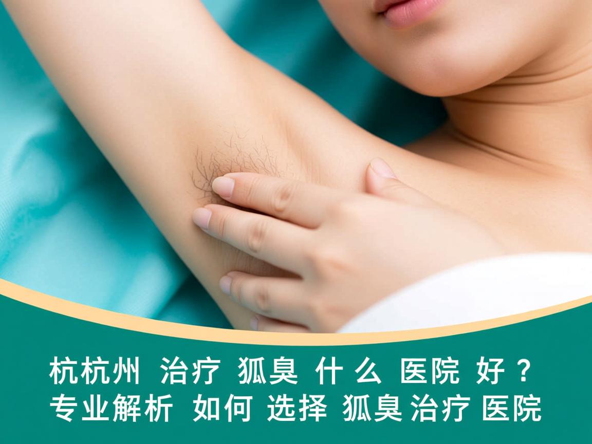 杭州治疗狐臭什么医院好?专业解析如何选择狐臭治疗医院 杭州治疗狐臭什么医院好?专业解析如何选择狐臭治疗医院