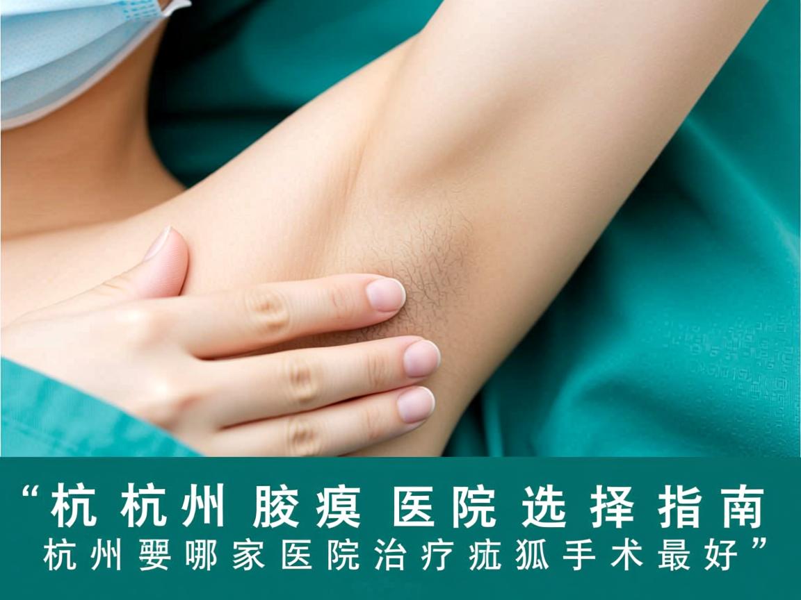 杭州腋臭医院选择指南,杭州哪家医院治疗狐臭手术最好 杭州腋臭医院选择指南,杭州哪家医院治疗狐臭手术最好