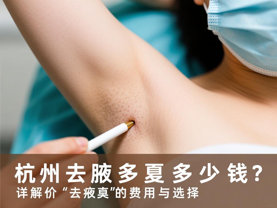 杭州去腋臭多少钱?详解杭州去腋臭的费用与选择 杭州去腋臭多少钱?详解杭州去腋臭的费用与选择