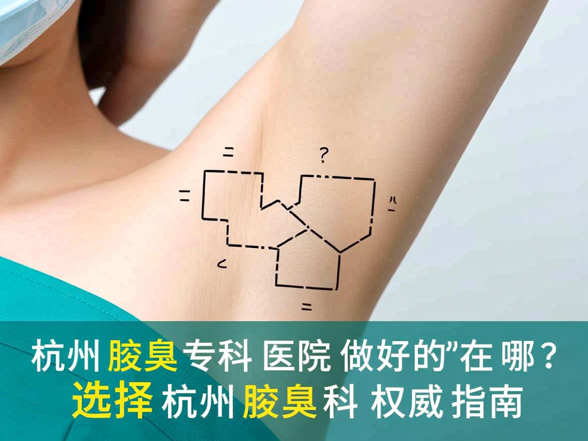 杭州腋臭专科医院做好的在哪里?选择杭州腋臭专科的权威指南 杭州腋臭专科医院做好的在哪里?选择杭州腋臭专科的权威指南