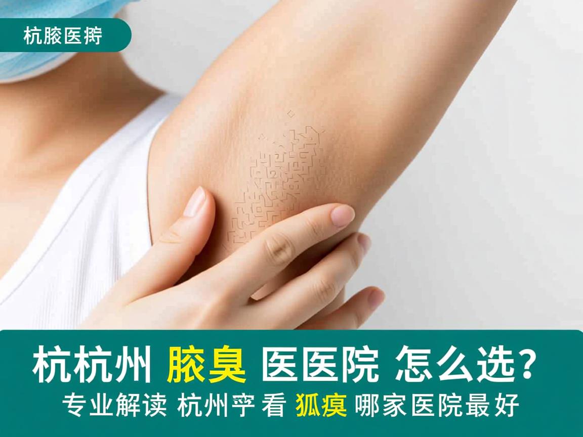 杭州腋臭医院怎么选?专业解读杭州看狐臭哪家医院最好 杭州腋臭医院怎么选?专业解读杭州看狐臭哪家医院最好