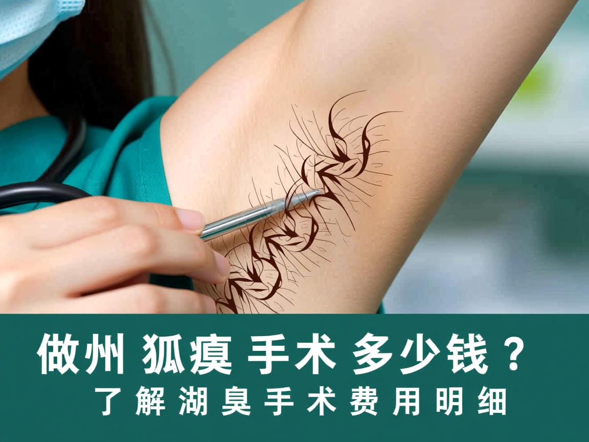 在湖州做狐臭手术多少钱?了解湖臭手术费用明细 在湖州做狐臭手术多少钱?了解湖臭手术费用明细