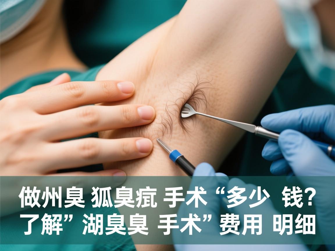 在湖州做狐臭手术多少钱?了解湖臭手术费用明细 在湖州做狐臭手术多少钱?了解湖臭手术费用明细