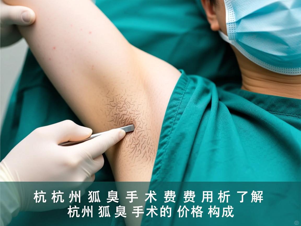 杭州狐臭手术费用解析,了解杭州狐臭手术的价格构成 杭州狐臭手术费用解析,了解杭州狐臭手术的价格构成