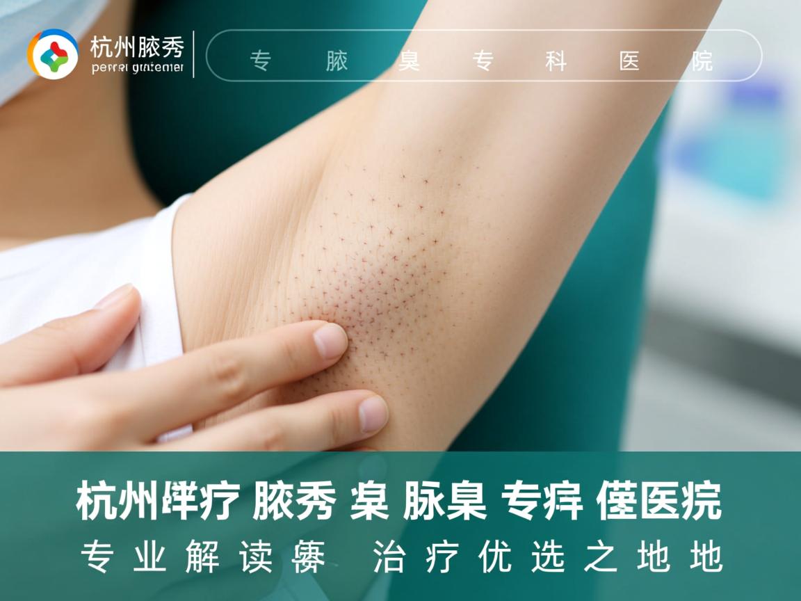 杭州腋秀腋臭专科医院，专业解读腋臭治疗的优选之地