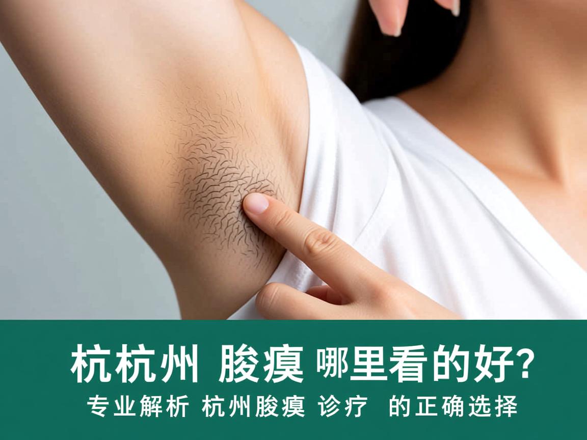 杭州腋臭哪里看的好?专业解析杭州腋臭诊疗的正确选择 杭州腋臭哪里看的好?专业解析杭州腋臭诊疗的正确选择