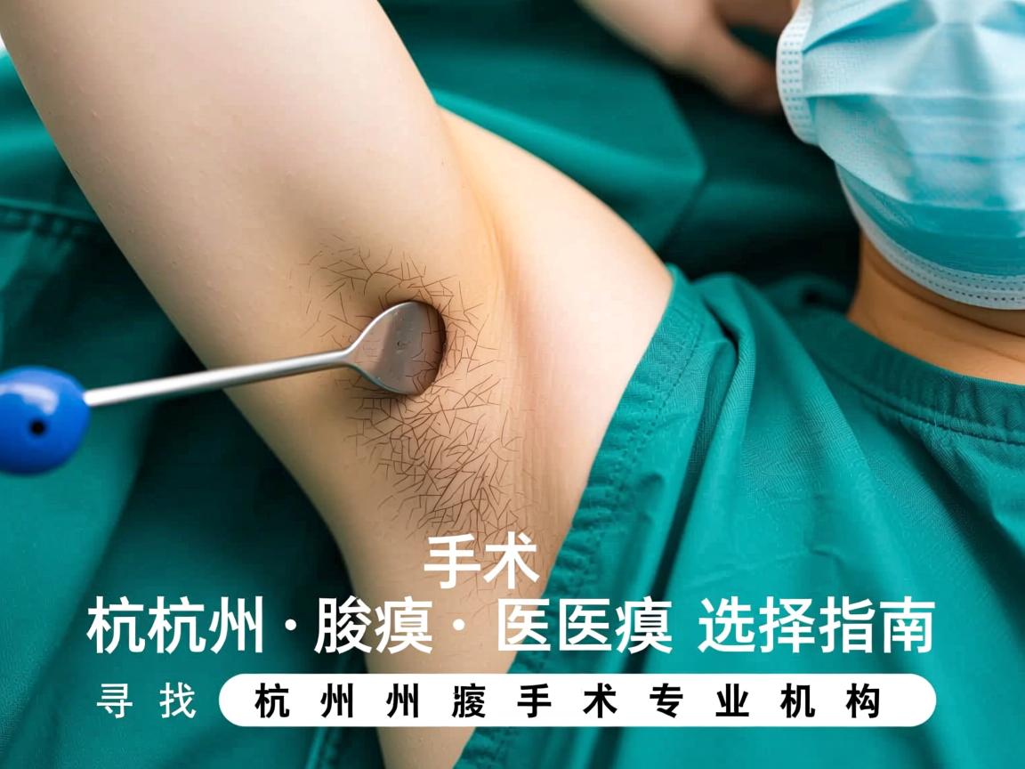 杭州腋臭手术医院选择指南，寻找杭州腋臭手术专业机构