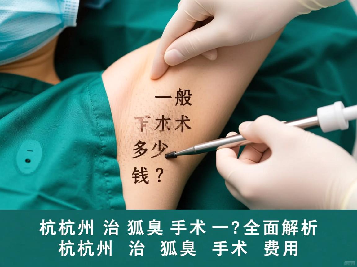 杭州治狐臭手术一般多少钱?全面解析杭州治狐臭手术费用 杭州治狐臭手术一般多少钱?全面解析杭州治狐臭手术费用