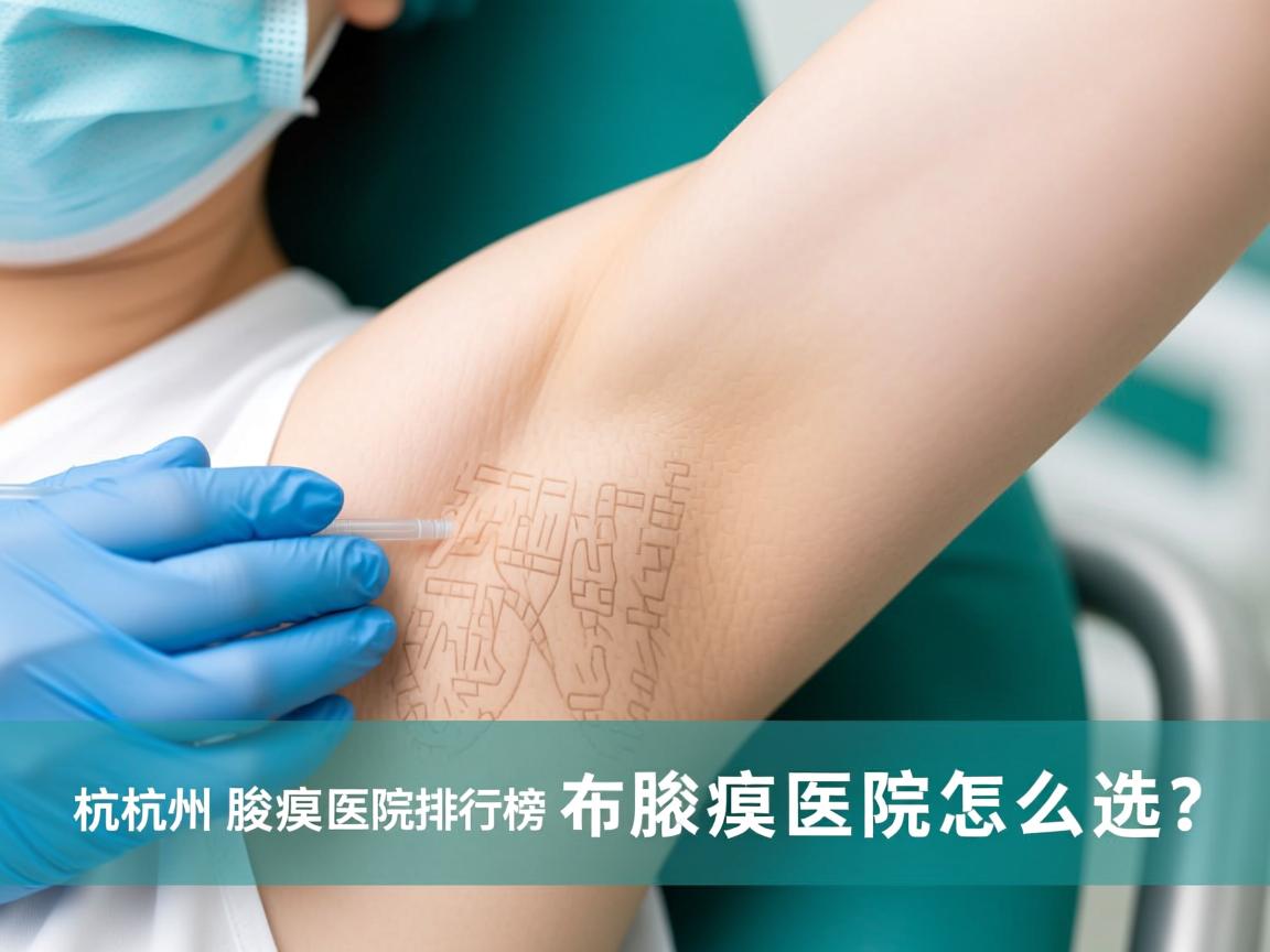 杭州腋臭医院排行榜发布，专业腋臭医院怎么选？