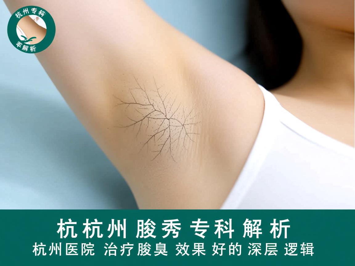 杭州腋秀专科解析，杭州医院治疗腋臭效果好的深层逻辑