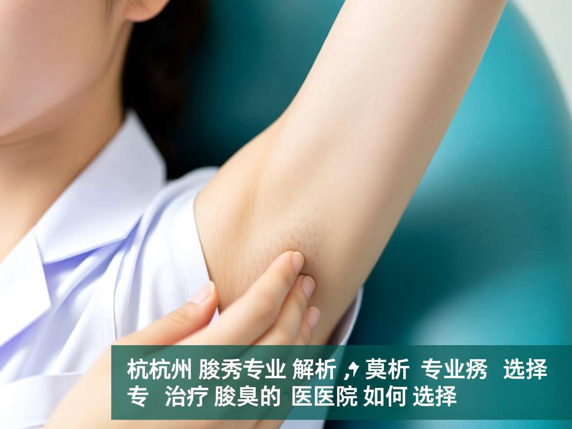 杭州腋秀专业解析,杭州专业治疗腋臭的医院如何选择 杭州腋秀专业解析,杭州专业治疗腋臭的医院如何选择