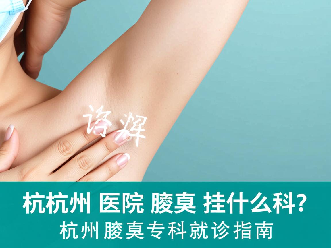 杭州医院腋臭挂什么科?详解杭州腋臭专科就诊指南 杭州医院腋臭挂什么科?详解杭州腋臭专科就诊指南