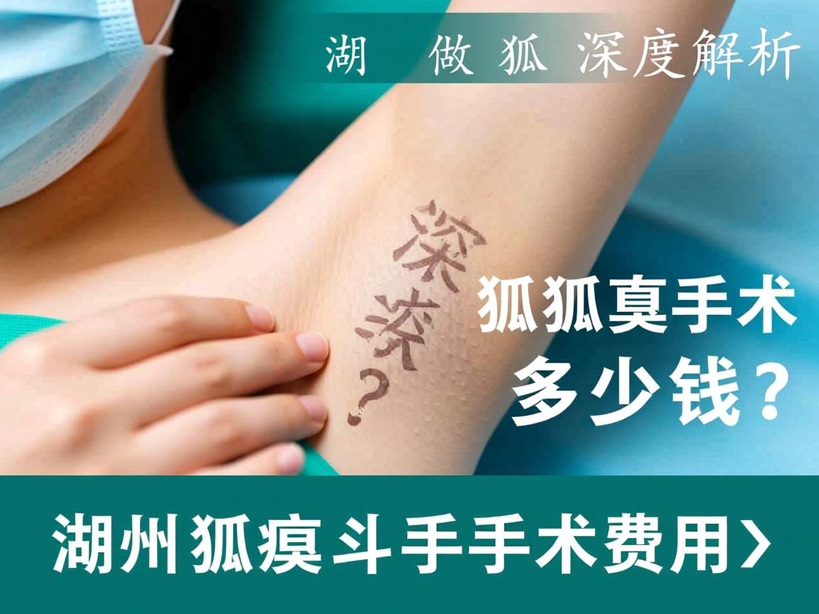 在湖州做狐臭手术多少钱?深度解析湖州狐臭手术费用 在湖州做狐臭手术多少钱?深度解析湖州狐臭手术费用