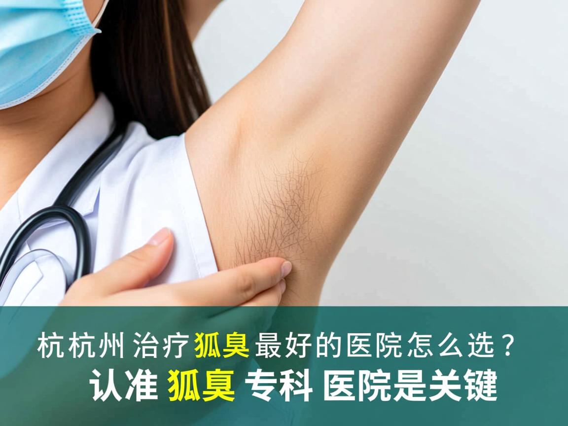 杭州治疗狐臭最好的医院怎么选?认准狐臭专科医院是关键 杭州治疗狐臭最好的医院怎么选?认准狐臭专科医院是关键