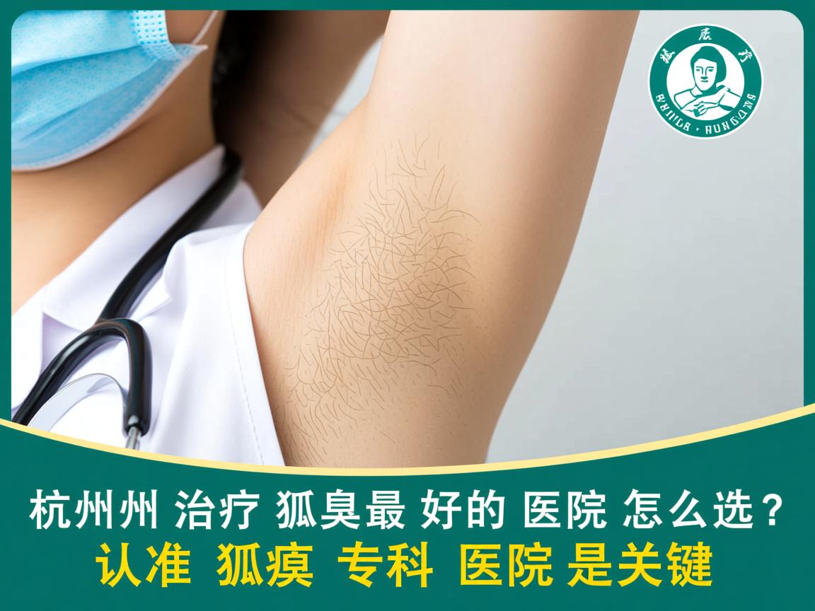 杭州治疗狐臭最好的医院怎么选?认准狐臭专科医院是关键 杭州治疗狐臭最好的医院怎么选?认准狐臭专科医院是关键