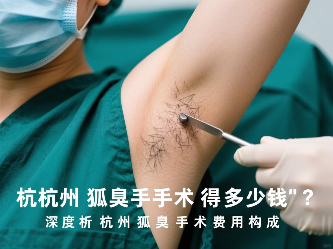 杭州狐臭手术得多少钱?深度解析杭州狐臭手术费用构成 杭州狐臭手术得多少钱?深度解析杭州狐臭手术费用构成