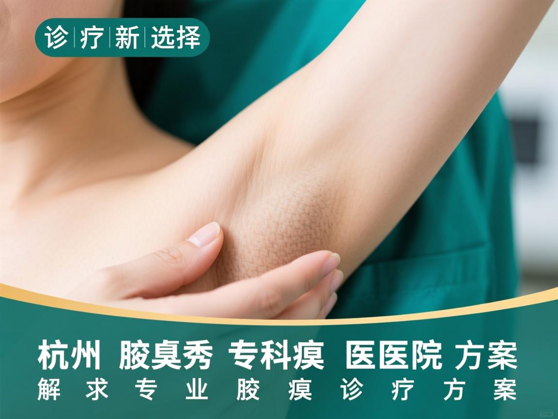 腋臭诊疗新选择,杭州腋秀专科医院解析专业腋臭诊疗方案 腋臭诊疗新选择,杭州腋秀专科医院解析专业腋臭诊疗方案