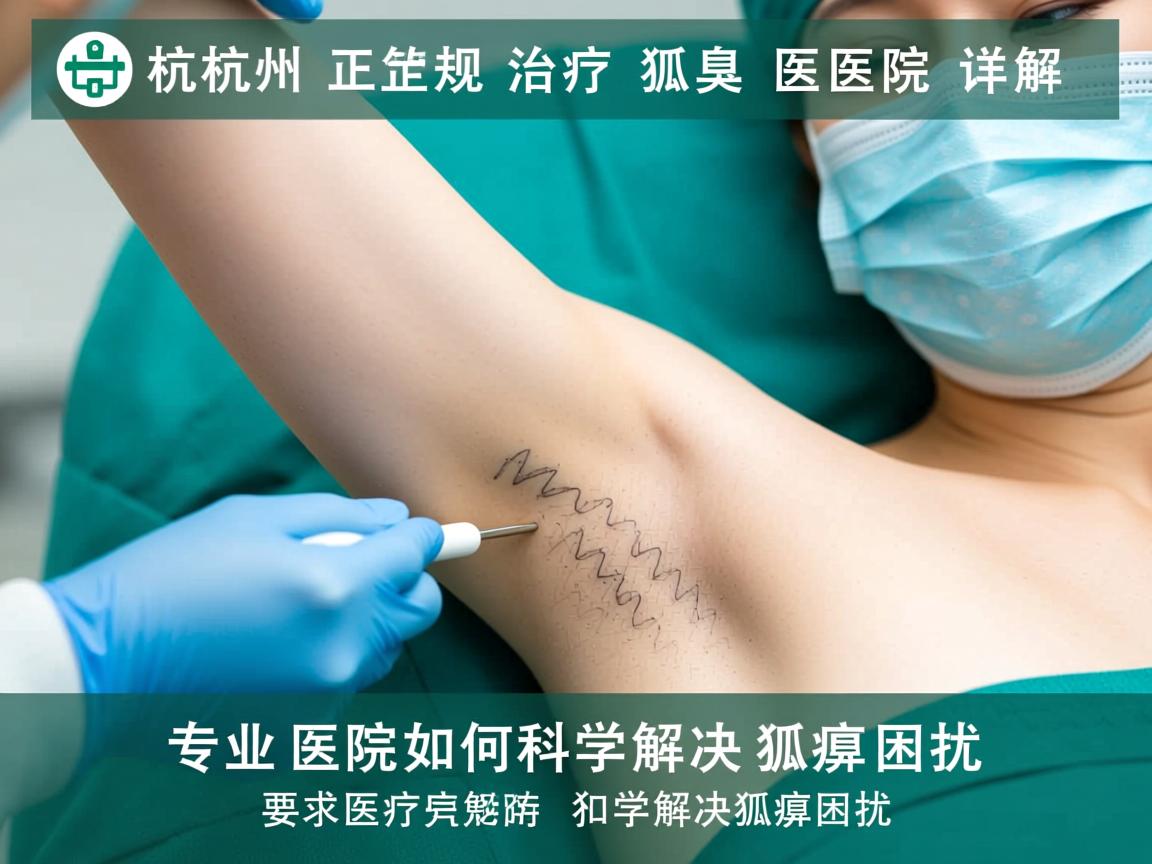杭州正规治疗狐臭医院详解,专业医院如何科学解决狐臭困扰 杭州正规治疗狐臭医院详解,专业医院如何科学解决狐臭困扰