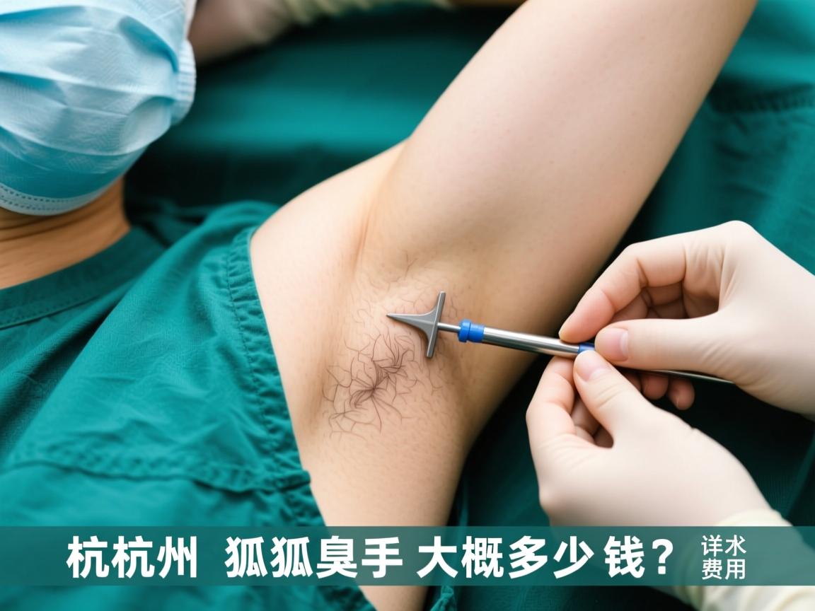 杭州狐臭手术大概多少钱？详解杭州狐臭手术费用