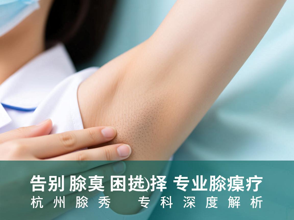 告别腋臭困扰,选择专业腋臭诊疗,杭州腋秀专科深度解析 告别腋臭困扰,选择专业腋臭诊疗,杭州腋秀专科深度解析