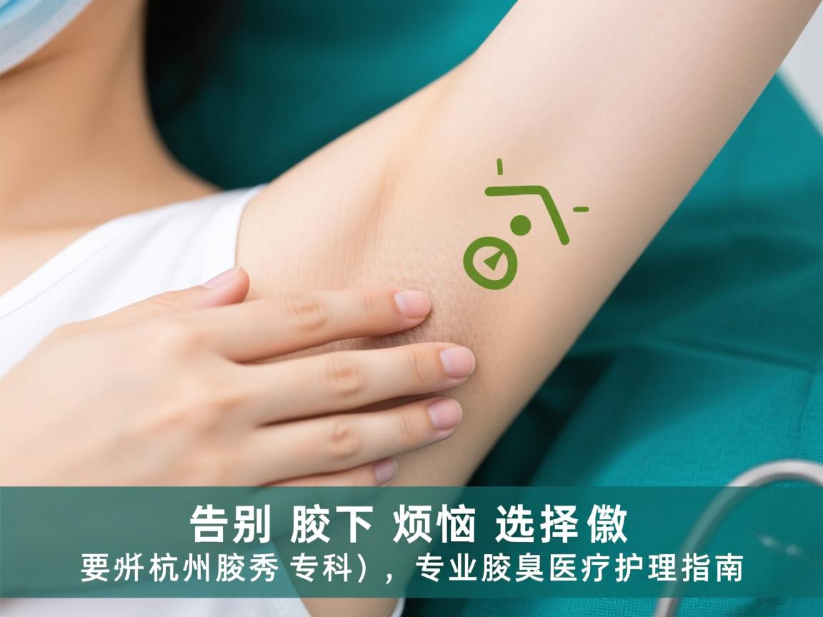 告别腋下烦恼,选择杭州腋秀专科,专业腋臭医疗护理指南 告别腋下烦恼,选择杭州腋秀专科,专业腋臭医疗护理指南