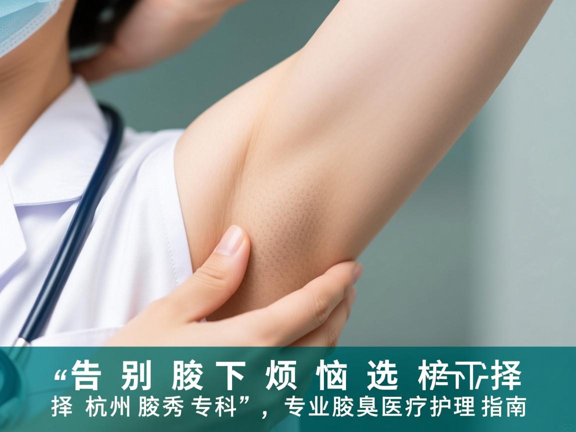告别腋下烦恼,选择杭州腋秀专科,专业腋臭医疗护理指南 告别腋下烦恼,选择杭州腋秀专科,专业腋臭医疗护理指南