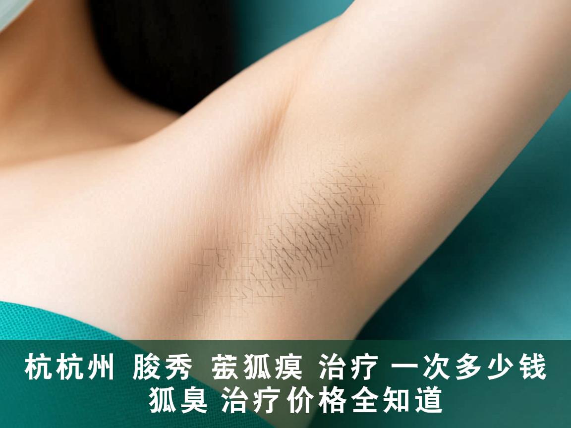 杭州腋秀解析，杭州狐臭治疗一次多少钱，狐臭治疗价格全知道