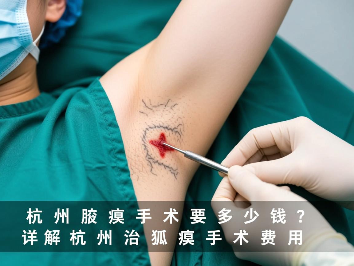 杭州腋臭手术要多少钱？详解杭州治狐臭手术费用