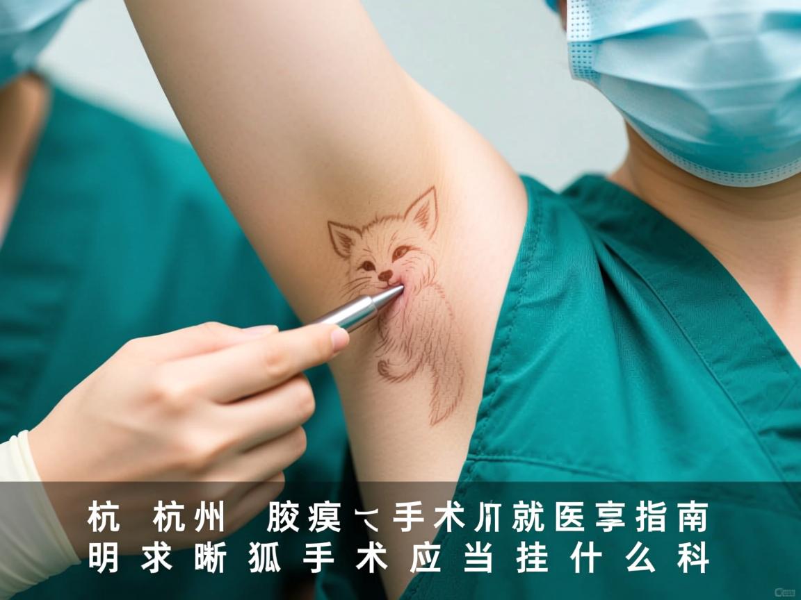 杭州腋臭手术就医指南,明晰狐臭手术应当挂什么科 杭州腋臭手术就医指南,明晰狐臭手术应当挂什么科