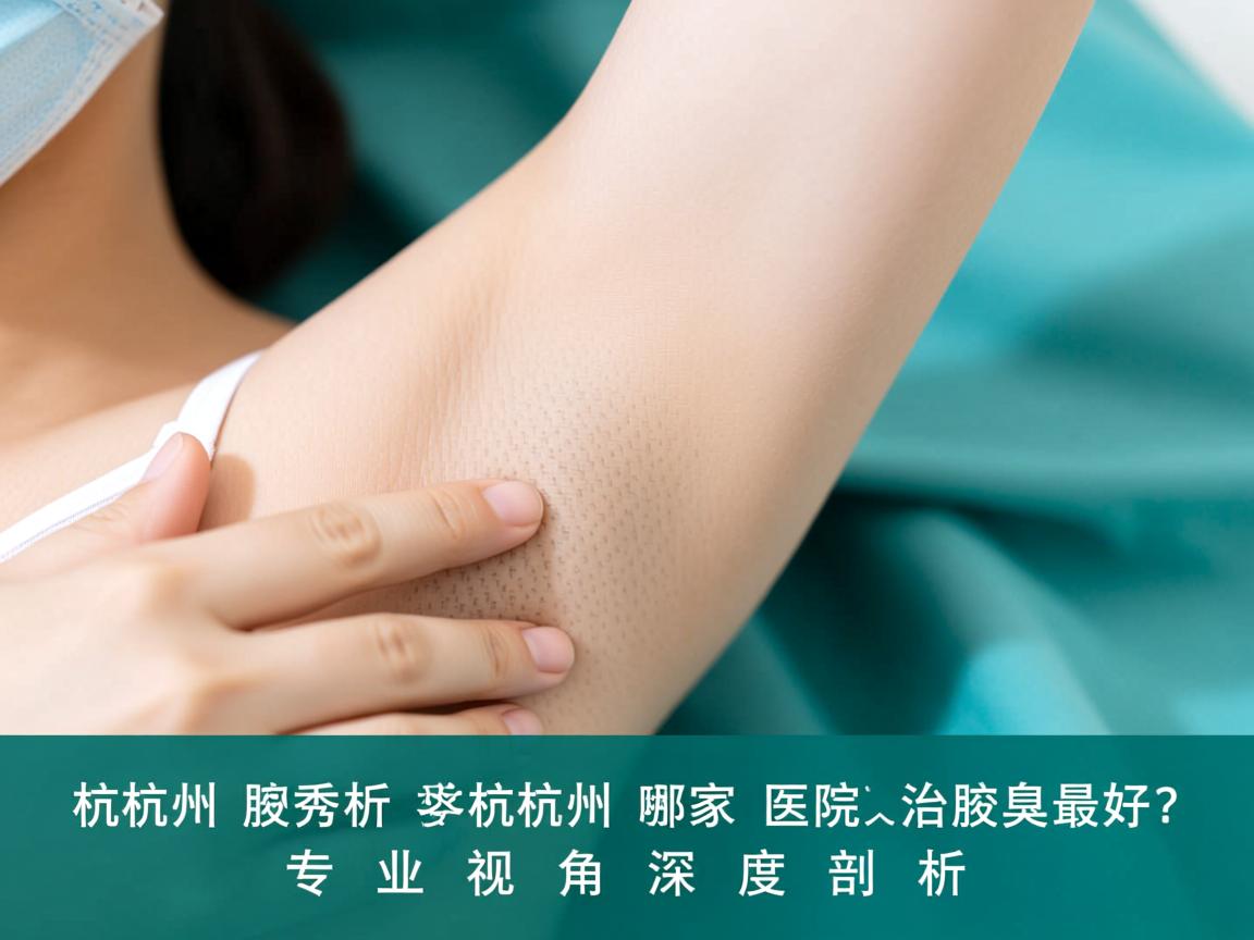 杭州腋秀解析，杭州哪家医院治疗腋臭最好？专业视角深度剖析